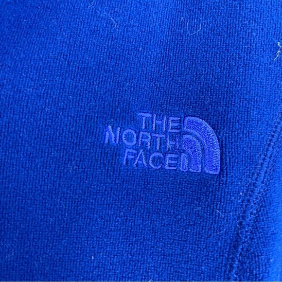 The North Face Hoodie Womens Small Blue Full Zip Up Hooded Polyester Fall Jacket - Picture 3 of 8
